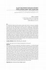 Research paper thumbnail of ELEST BEZMİNİN ÂVÂZESİ MÛSİKÎ: MÜSLÜMANLARIN YAKLAŞIMLARI