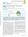 Research paper thumbnail of “Water-like” Dual-Functionalized Ionic Liquids for Enzyme Activation