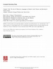 Research paper thumbnail of (Co-written with Feargal Whelan) "The Use of Minority Languages at Dublin's Gate Theatre and Barcelona's Teatre Lliure". In A Stage of Emancipation: Change and Progress at the Dublin Gate Theatre. Eds. Marguérite Corporaal and Ruud van den Beuken. Liverpool: Liverpool UP, 2021. 131-148.