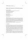 Research paper thumbnail of Mobile Code Alternatives for Secure Environments