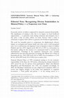 Research paper thumbnail of On National Mineral Policy 2019 — balancing stakeholder interests and concerns: A Business-friendly New Mineral Policy