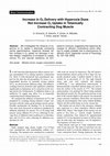 Research paper thumbnail of Increase in O2 Delivery with Hyperoxia Does Not Increase O2 Uptake in Tetanically Contracting Dog Muscle