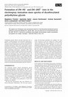 Research paper thumbnail of Formation of[MH]− and[M2H]2− ions in the electrospray ionization mass spectra of dicarboxylated polyethylene glycols