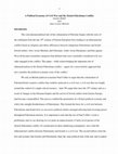 Research paper thumbnail of A Political Economy of Civil War and Zionist Colonialism