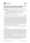 Research paper thumbnail of Dilatometric Study of Phase Transformations in 5 Mn Steel Subjected to Different Heat Treatments