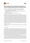 Research paper thumbnail of Phase Equilibrium and Austenite Decomposition in Advanced High-Strength Medium-Mn Bainitic Steels