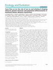 Research paper thumbnail of Gene flow on ice: the role of sea ice and whaling in shaping Holarctic genetic diversity and population differentiation in bowhead whales ( Balaena mysticetus )