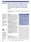 Research paper thumbnail of How socioeconomic inequalities impact pathways of care for coronary artery disease among elderly patients: study protocol for a qualitative longitudinal study