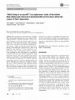 Research paper thumbnail of “Did I bring it on myself?” An exploratory study of the beliefs that adolescents referred to mental health services have about the causes of their depression