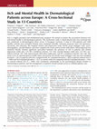 Research paper thumbnail of Itch and mental health in dermatological patients across Europe: a cross sectional study in 13 countries