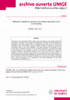 Research paper thumbnail of Methods to validate the accuracy of an indirect calorimeter in the in-vitro setting