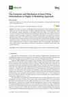 Research paper thumbnail of The Geometry and Mechanics of Insect Wing Deformations in Flight: A Modelling Approach