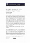 Research paper thumbnail of Omar Khadr, Hannah Arendt, and the Racialization of Rights’ Discourse