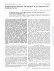 Research paper thumbnail of Fungal Galectins, Sequence and Specificity of Two Isolectins from Coprinus cinereus