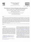 Research paper thumbnail of Respiration rates of fresh-cut bell peppers under supertamospheric and low oxygen with or without high carbon dioxide