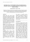 Research paper thumbnail of Islet redox stress: the manifold toxicities of insulin resistance, metabolic syndrome and amylin derived islet amyloid in type 2 diabetes mellitus