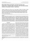 Research paper thumbnail of Blood-Brain Barrier Disruption and Neurovascular Unit Dysfunction in Diabetic Mice: Protection with the Mitochondrial Carbonic Anhydrase Inhibitor Topiramate