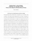 Research paper thumbnail of Merleau-Ponty’s Artist of Depth: Exploring “Eye and Mind” and the Works of Art Chosen by Merleau-Ponty as Preface