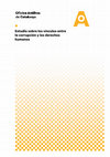 Research paper thumbnail of Estudio sobre los vínculos entre la corrupción y los derechos humanos, Oficina Antifrau de Catalunya-Institut de Drets Humans de Catalunya, 2020, 80p.