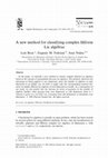 Research paper thumbnail of A new method for classifying complex filiform Lie algebras