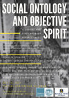 Research paper thumbnail of Conference Program: Social Ontology And Objective Spirit