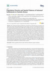 Research paper thumbnail of Population Density and Spatial Patterns of Informal Settlements in Nairobi, Kenya