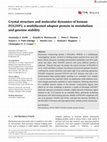 Research paper thumbnail of Crystal structure and molecular dynamics of human POLDIP2, a multifaceted adaptor protein in metabolism and genome stability