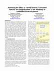 Research paper thumbnail of Assessing the Affects of Failure Severity, Coincident Failures and Usage-Profiles on the Reliability of Embedded Control Systems