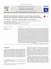 Research paper thumbnail of Weathering of carbonate materials in ancient Maya constructions (Río Bec and Dzibanché): Limestone and stucco deterioration patterns