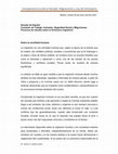 Research paper thumbnail of Comparecencia ante el Senado de España: Migraciones y Ley de Extranjería, enero 2021.