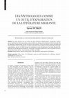 Research paper thumbnail of Les Mythologies comme un outil d'exploration de la littérature migrante