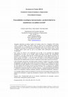 Research paper thumbnail of Externalidades tecnológicas internacionales y productividad de la manufactura: un análisis sectorial