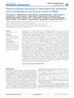 Research paper thumbnail of Prefronto-striatal physiology is associated with schizotypy and is modulated by a functional variant of DRD2