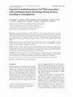 Research paper thumbnail of Evidence that hippocampal–parahippocampal dysfunction is related to genetic risk for schizophrenia