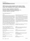 Research paper thumbnail of DRD2 genotype predicts prefrontal activity during working memory after stimulation of D2 receptors with bromocriptine