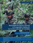 Research paper thumbnail of Misionalidad del Ejército Nacional en la seguridad y defensa de los recursos naturales de Colombia