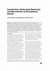 Research paper thumbnail of Introduction: Undressing Patriarchy and Masculinities to Re-politicise Gender