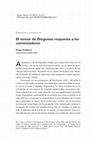 Research paper thumbnail of El temor de Diógenes: respuesta a los comentadores