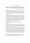 Research paper thumbnail of Missões de Paz e a atuação do Brasil na MINUSTAH