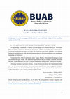 Research paper thumbnail of BÜAB AVRUPA BİRLİĞİ BÜLTENİ Sayı: 48 31 Mayıs-6 Haziran 2021