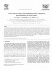 Research paper thumbnail of Glossy topcoat exterior paint formulations using water-based polyurethane/acrylic hybrid binders