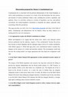 Research paper thumbnail of Dissertation proposal for Master's Constitutional Law