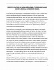 Research paper thumbnail of IDENTITY POLITICS OF INDIA AND BURMA – THE ROHINGYA AND ASSAM’S BENGALI CITIZENSHIP DENIAL