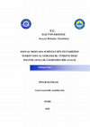 Research paper thumbnail of SOSYAL MEDYADA SURİYELİ MÜLTECİ KRİZİNE İLİŞKİN SOSYAL GERÇEKLİK TÜRKİYE’DEKİ POLİTİK GENÇLİK ÜZERİNDEN BİR ANALİZ