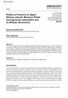 Research paper thumbnail of Krzysztof Jaskulowski, Piotr Majewski, Politics of memory in Upper Silesian schools. Between Polish homogeneous nationalism and its Silesian discontents, “Memory Studies”, ahead of print, DOI: 10.1177/1750698017741933