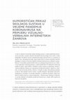 Research paper thumbnail of Humorističan prikaz školskog sustava u vrijeme pandemije koronavirusa na primjeru vizualno-verbalnih internetskih žanrova (Humorous Presentation of the School System During the Coronavirus Pandemic on the Example of Visual-Verbal Internet Genres)