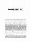 Research paper thumbnail of El bovarismo