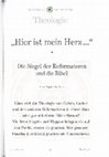 Research paper thumbnail of Die Siegel der Reformation