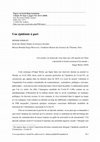 Research paper thumbnail of Une épidémie à part