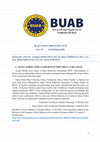 Research paper thumbnail of BÜAB AVRUPA BİRLİĞİ BÜLTENİ Sayı: 50 14-20 Haziran 2021